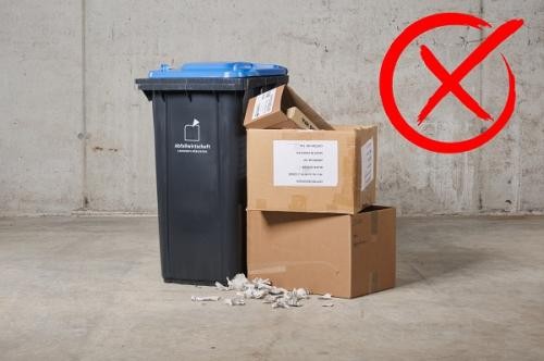 öffentliche Papiercontainer In Der Nähe Papier | Abfallwirtschaft Böblingen